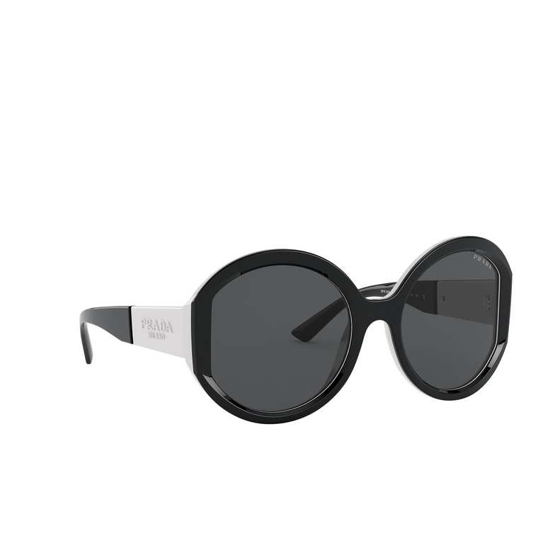 Prada PR 22XS Sunglasses YC45S0 black / white - 2/4