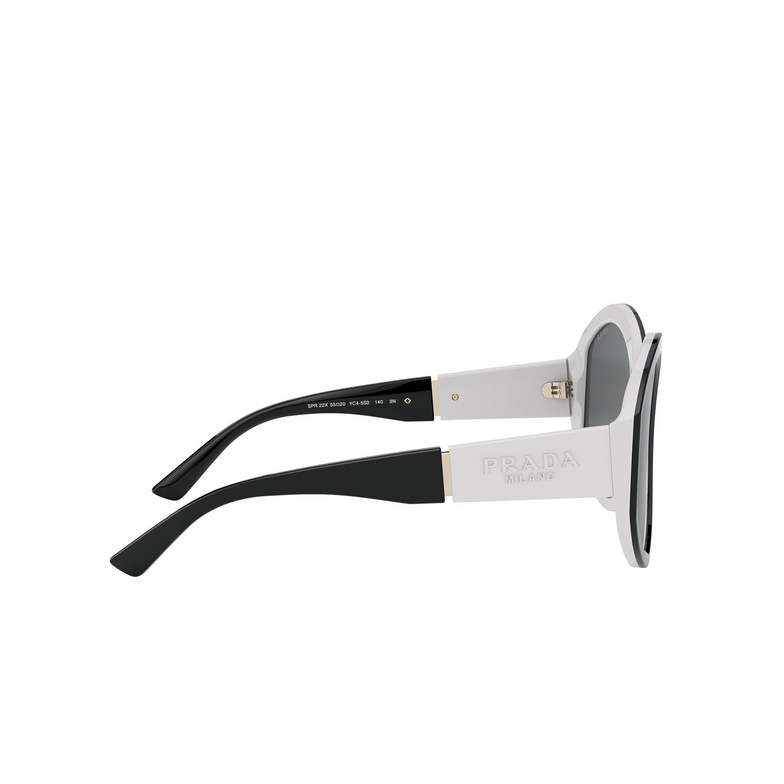 Prada PR 22XS Sunglasses YC45S0 black / white - 3/4