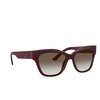 Prada PR 23XS Sunglasses UAN0A7 bordeaux - product thumbnail 2/4