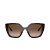 Prada PR 24XS Sunglasses 2AU6S1 havana - product thumbnail 1/4
