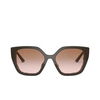 Prada PR 24XS Sunglasses ROL0A6 brown / spotted pink - product thumbnail 1/3
