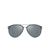 Prada PR 51WS Sunglasses 02N01A matte baltic / gunmetal - product thumbnail 1/4