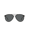 Prada PR 51WS Sunglasses 07F731 matte black / black - product thumbnail 1/4