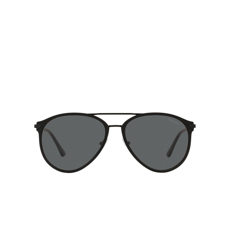 Prada PR 51WS Sunglasses 07F731 matte black / black - 1/4