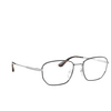 Prada PR 52WV Eyeglasses 5241O1 black / silver - product thumbnail 2/4