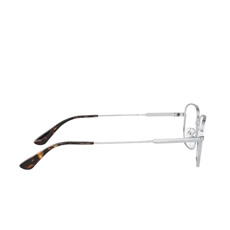 Prada PR 52WV Eyeglasses 5241O1 black / silver - 3/4