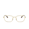 Prada PR 52WV Eyeglasses ZVN1O1 pale gold - product thumbnail 1/4