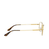 Prada PR 52WV Eyeglasses ZVN1O1 pale gold - product thumbnail 3/4