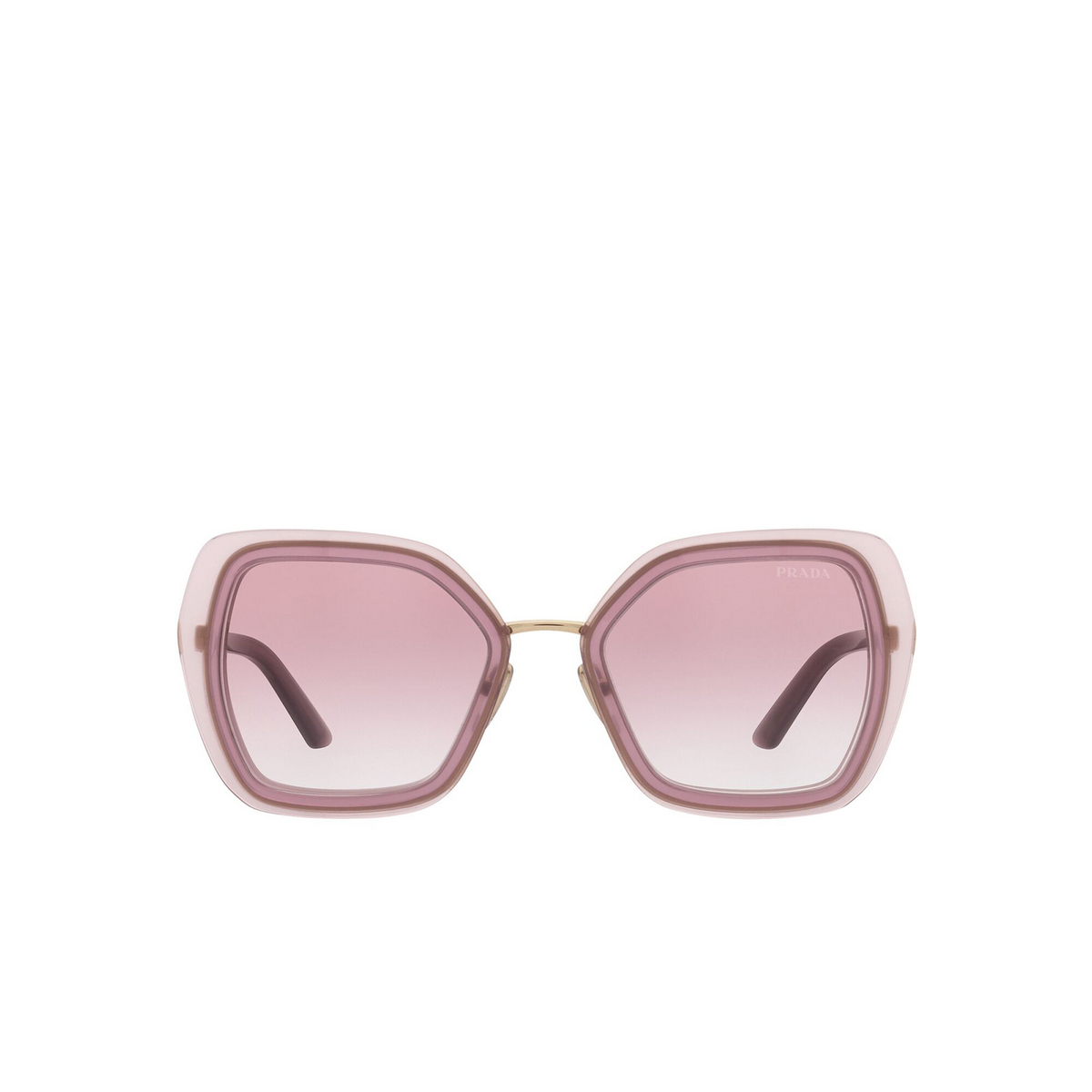 Prada® Butterfly Sunglasses: PR 53YS color Buganville Opal 05Y02O - front view.