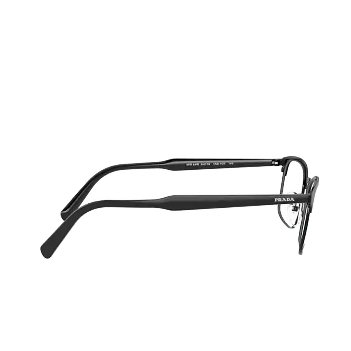 Prada PR 54WV Eyeglasses 1AB1O1 Black - 3/4