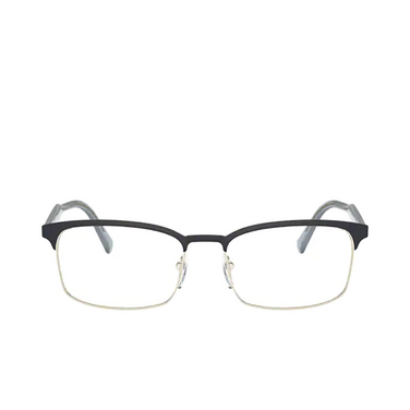Prada PR 54WV Eyeglasses VH81O1 matte blue / pale gold - front view