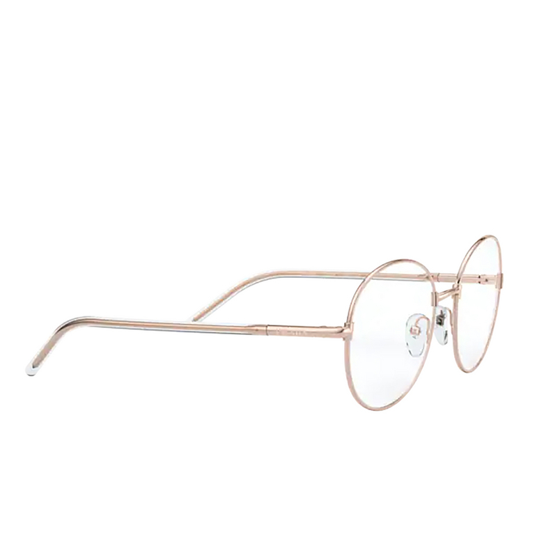 Prada PR 55WV Eyeglasses SVF1O1 pink gold - 2/4