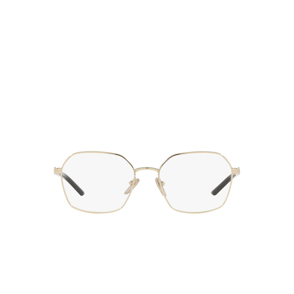 Prada PR 55YV Eyeglasses ZVN1O1 Pale Gold - front view