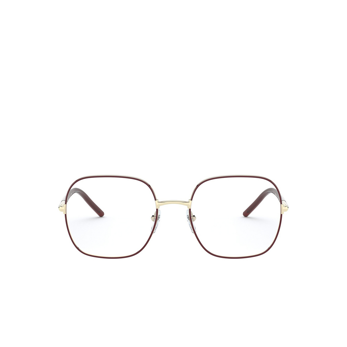 Prada PR 56WV Eyeglasses 09B1O1 Bordeaux - front view