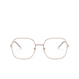 Prada® Rectangle Eyeglasses: PR 56WV color Pink Gold SVF1O1.