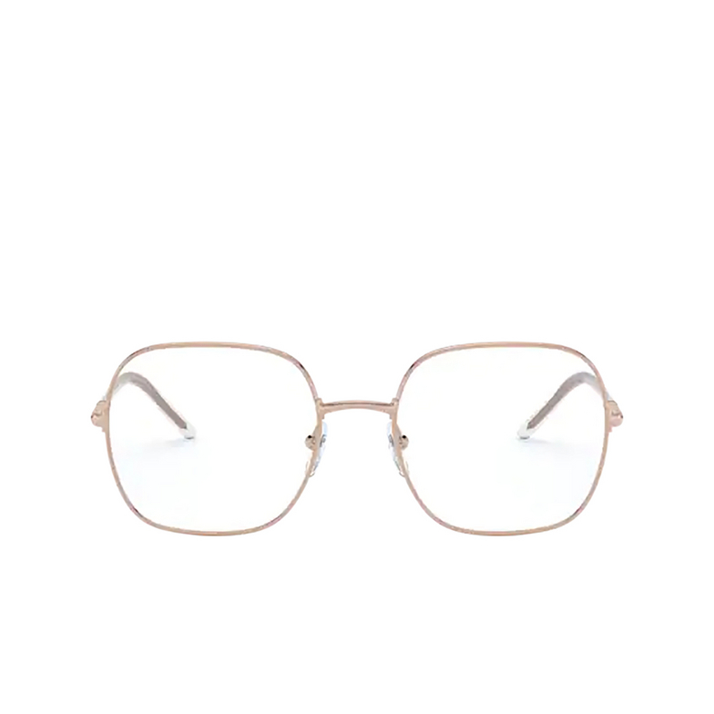 Prada PR 56WV Eyeglasses SVF1O1 pink gold - 1/4