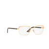 Prada PR 56YV Eyeglasses 01W1O1 matte pink gold / pink gold - product thumbnail 2/4