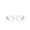 Prada PR 56YV Eyeglasses 01W1O1 matte pink gold / pink gold - product thumbnail 1/4