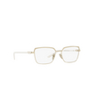 Prada PR 56YV Korrektionsbrillen ZVN1O1 oro pallido opaco / oro pallido - Produkt-Miniaturansicht 2/4