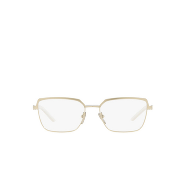 Prada PR 56YV Korrektionsbrillen ZVN1O1 oro pallido opaco / oro pallido - Vorderansicht