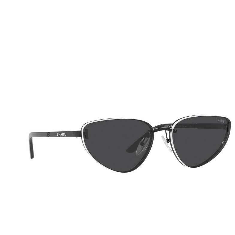 Prada PR 57WS Sunglasses 1AB05B black - 2/4