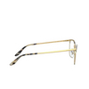 Prada PR 57WV Eyeglasses 03H1O1 brown / gold - product thumbnail 3/4
