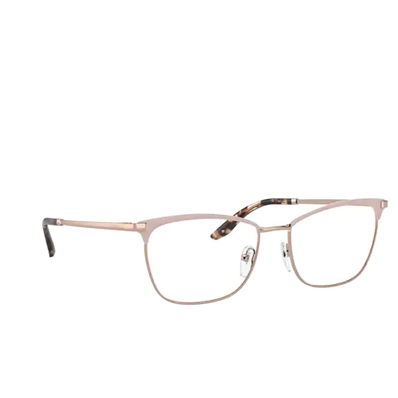 Prada PR 57WV Eyeglasses YEP1O1 pink / pink gold - 2/4
