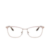 Prada PR 57WV Eyeglasses YEP1O1 pink / pink gold - product thumbnail 1/4