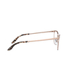 Prada PR 57WV Eyeglasses YEP1O1 pink / pink gold - product thumbnail 3/4