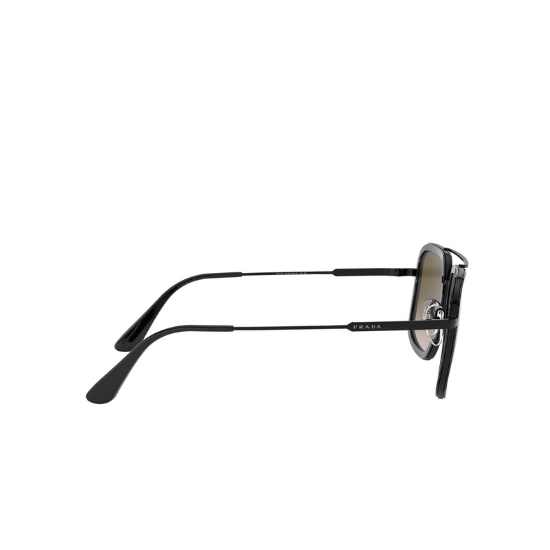 Gafas de sol Prada PR 57XS 05A1X1 stripped grey / black - 3/4