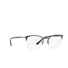 Prada PR 57YV Eyeglasses 02Q1O1 matte brown - product thumbnail 2/4