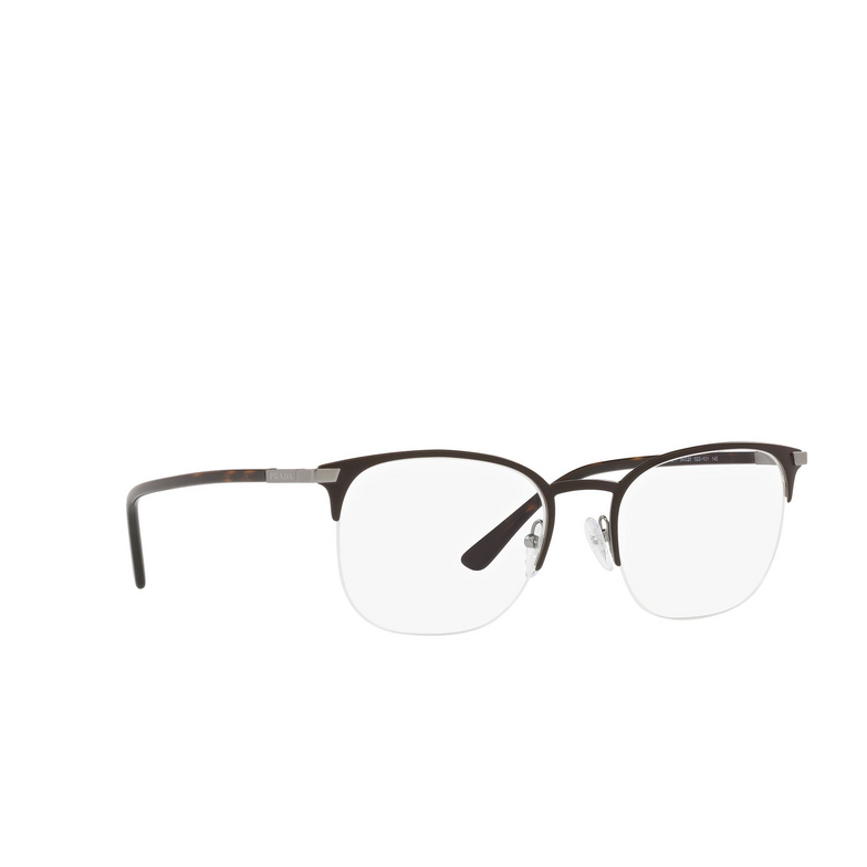 Prada PR 57YV Eyeglasses 02Q1O1 matte brown - 2/4