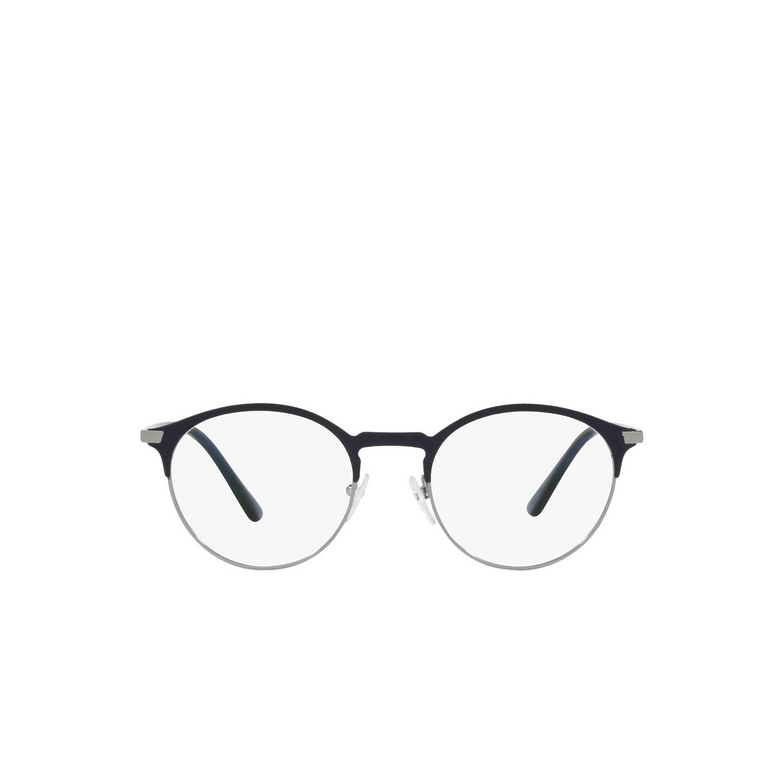 Prada PR 58YV Eyeglasses 02N1O1 matte blue - 1/4