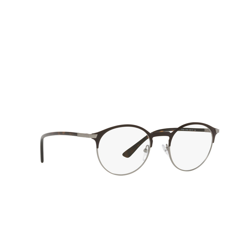 Prada PR 58YV Eyeglasses 02Q1O1 matte brown - 2/4