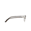 Prada PR 58YV Eyeglasses 02Q1O1 matte brown - product thumbnail 3/4