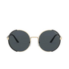 Prada PR 59XS Sunglasses QE35Z1 pale gold / matte black - product thumbnail 1/4