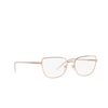Prada PR 59YV Korrektionsbrillen SVF1O1 pink gold - Produkt-Miniaturansicht 2/4