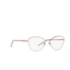 Prada PR 62WV Eyeglasses 05R1O1 powder / pink gold - product thumbnail 2/4