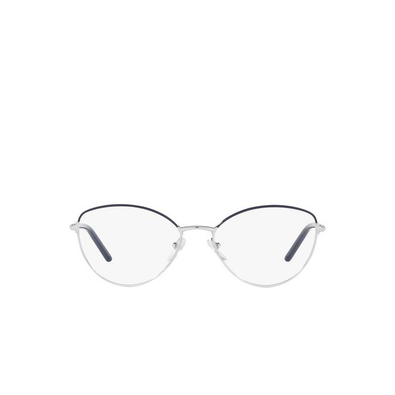 Prada PR 62WV Eyeglasses 09R1O1 bluette / silver - 1/4