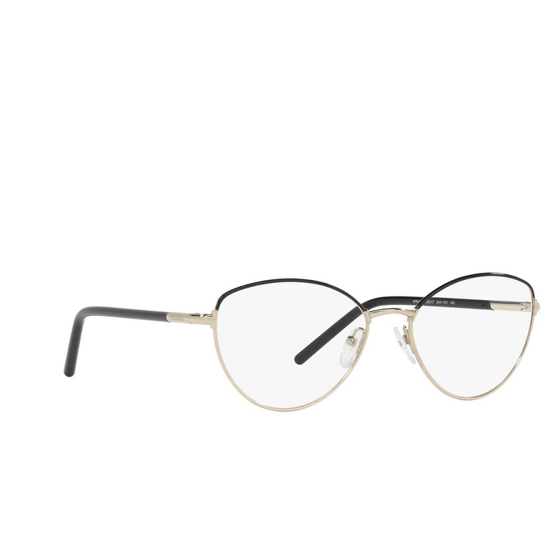 Prada PR 62WV Eyeglasses AAV1O1 black - 2/4