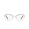 Prada PR 62WV Eyeglasses AAV1O1 black - product thumbnail 1/4