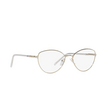 Prada PR 62WV Eyeglasses ZVN1O1 pale gold - product thumbnail 2/4