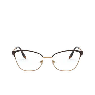 Occhiali da vista Prada PR 62XV 04E1O1 matte red / pink gold - frontale