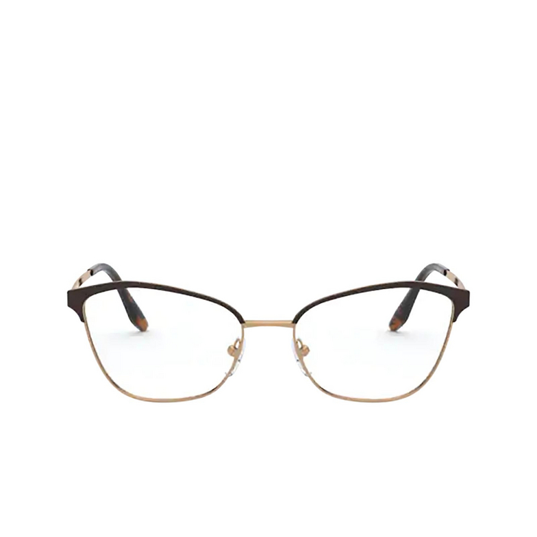 Occhiali da vista Prada PR 62XV 04E1O1 matte red / pink gold - 1/4