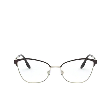 Occhiali da vista Prada PR 62XV AAV1O1 black / light gold - frontale