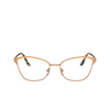 Prada PR 62XV Eyeglasses SVF1O1 pink gold - product thumbnail 1/4