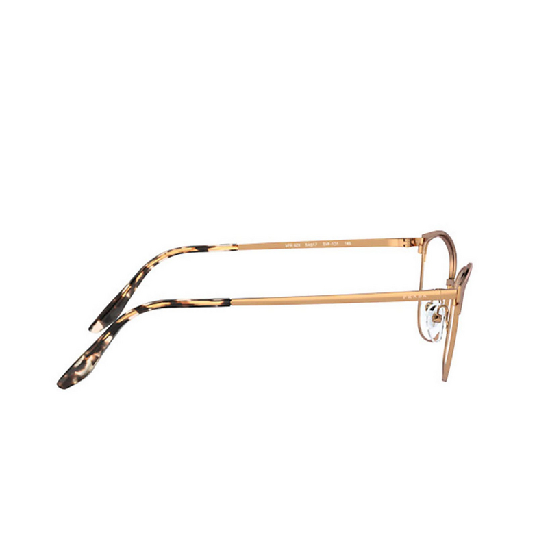 Prada PR 62XV Eyeglasses SVF1O1 pink gold - 3/4