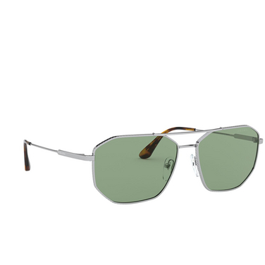 Prada PR 64XS Sunglasses 1BC02D silver - three-quarters view