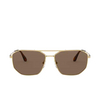 Prada PR 64XS Sunglasses 5AK05D gold - product thumbnail 1/4