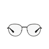 Prada® Oval Eyeglasses: PR 65WV color Matte Black 1BO1O1 - product thumbnail 1/3.